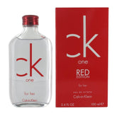 calvin klein ck one red edition 100ml edt spray (w)